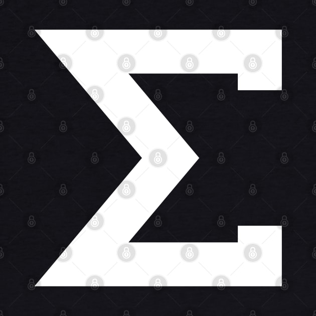 Sigma Symbol by onsyourtee